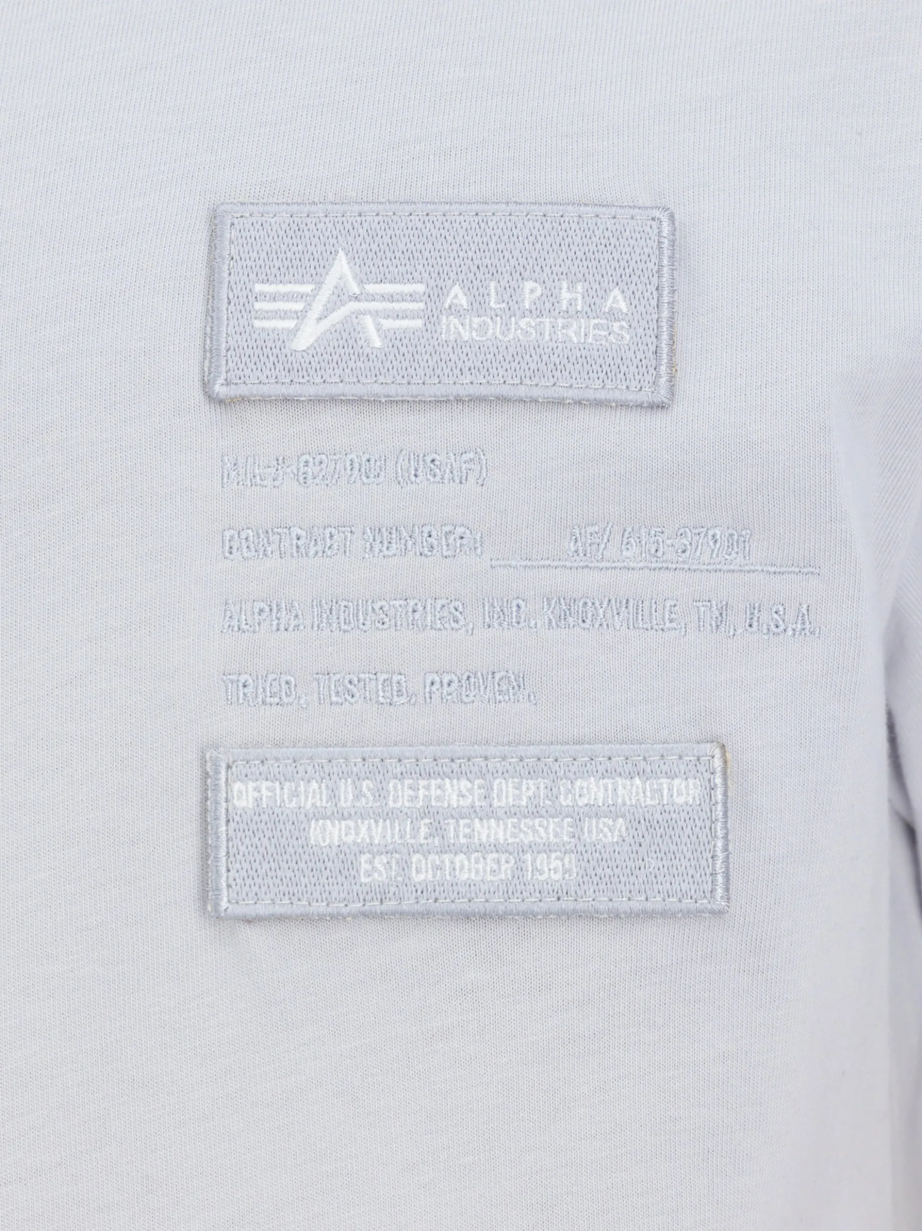Alpha Industries Herren T-Shirt in hellgrau