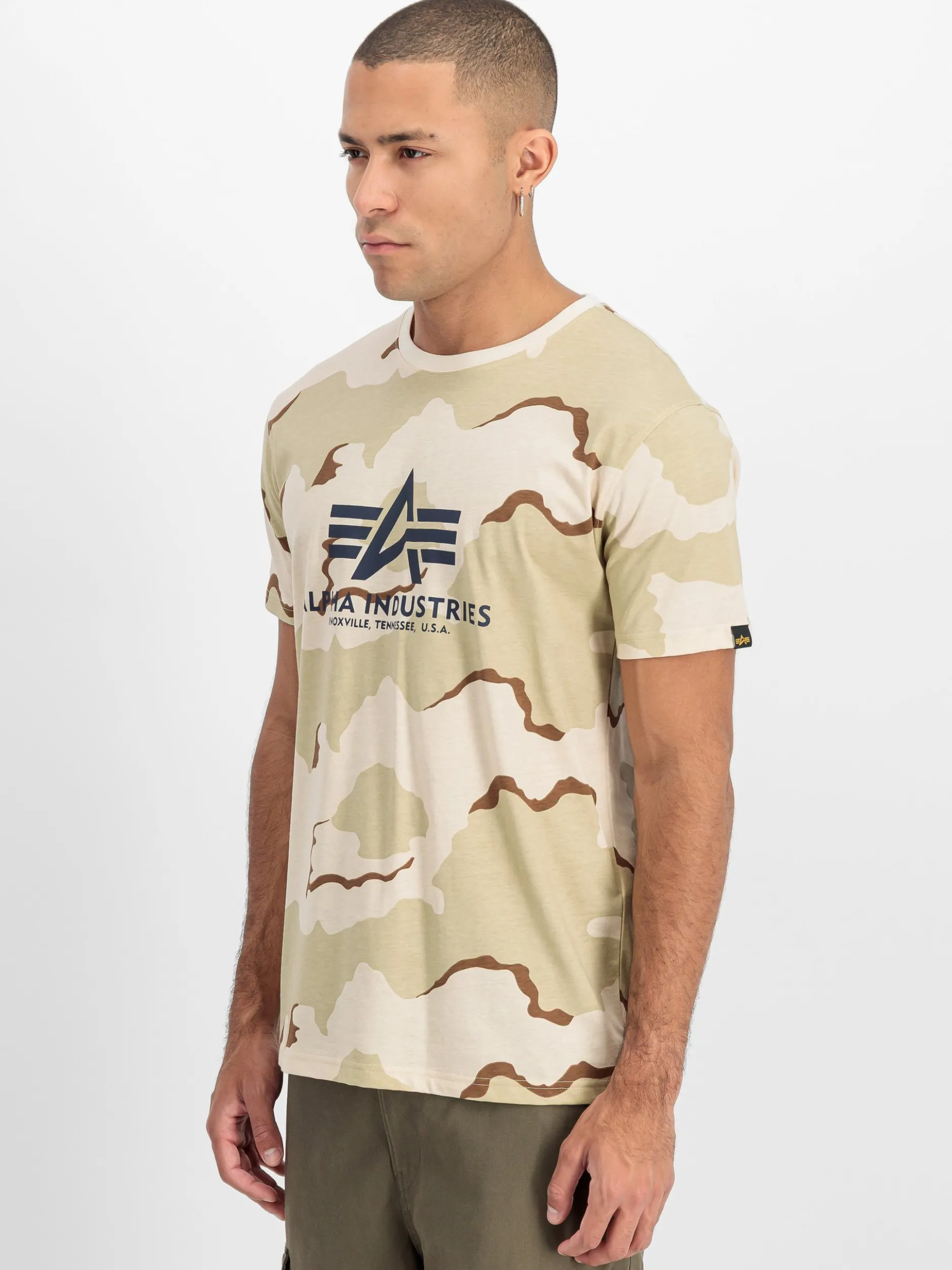 Alpha Industries Herren T-Shirt in khaki