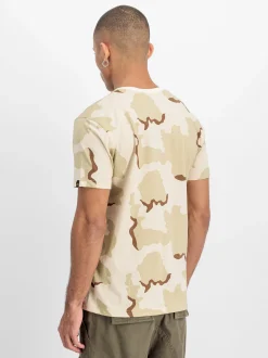 Alpha Industries Herren T-Shirt in khaki