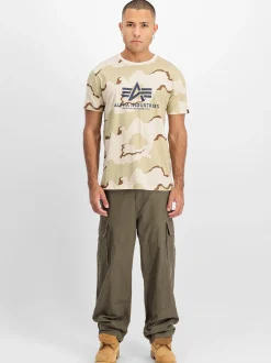 Alpha Industries Herren T-Shirt in khaki