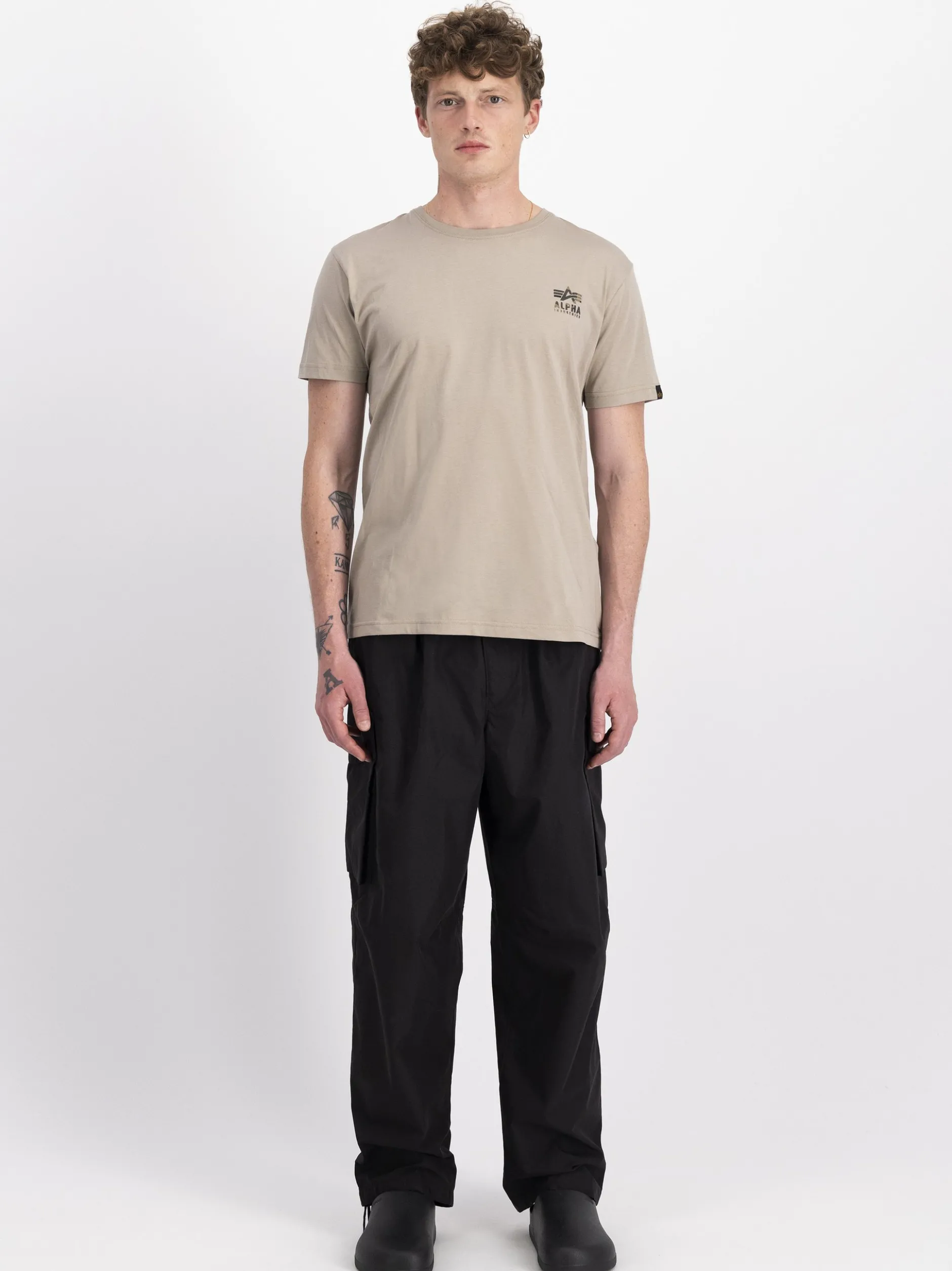 Alpha Industries Herren T-Shirt in grün