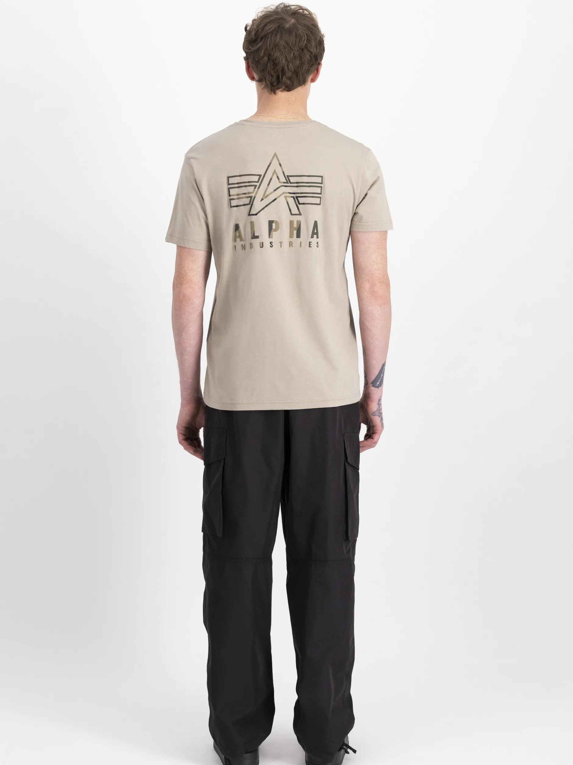 Alpha Industries Herren T-Shirt in grün