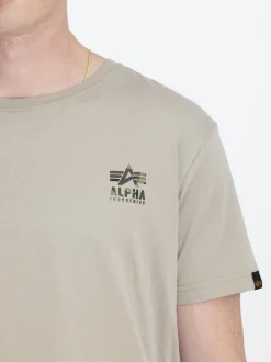 Alpha Industries Herren T-Shirt in grün