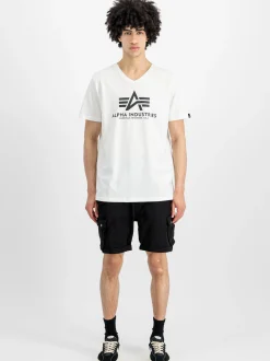 Alpha Industries Herren T-Shirt in weiß