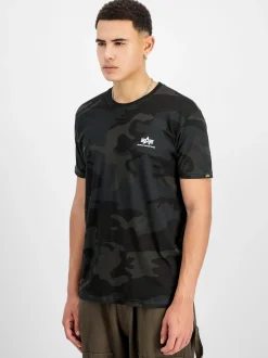Alpha Industries Herren T-Shirt in schwarz