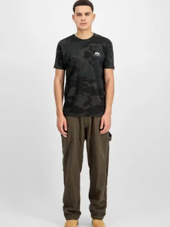 Alpha Industries Herren T-Shirt in schwarz