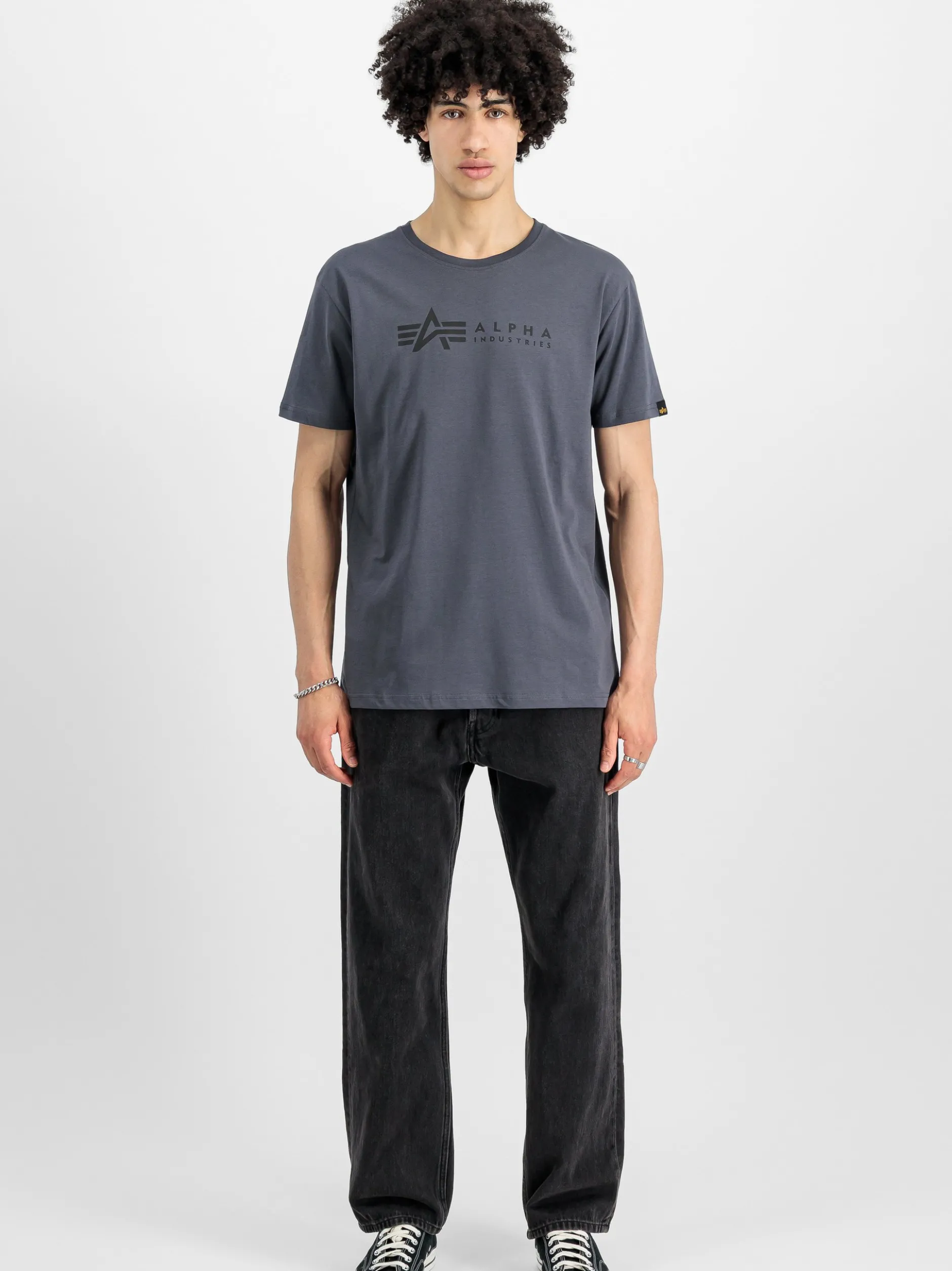 Alpha Industries Herren T-Shirt in grau
