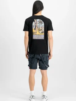 Alpha Industries Herren T-Shirt in schwarz