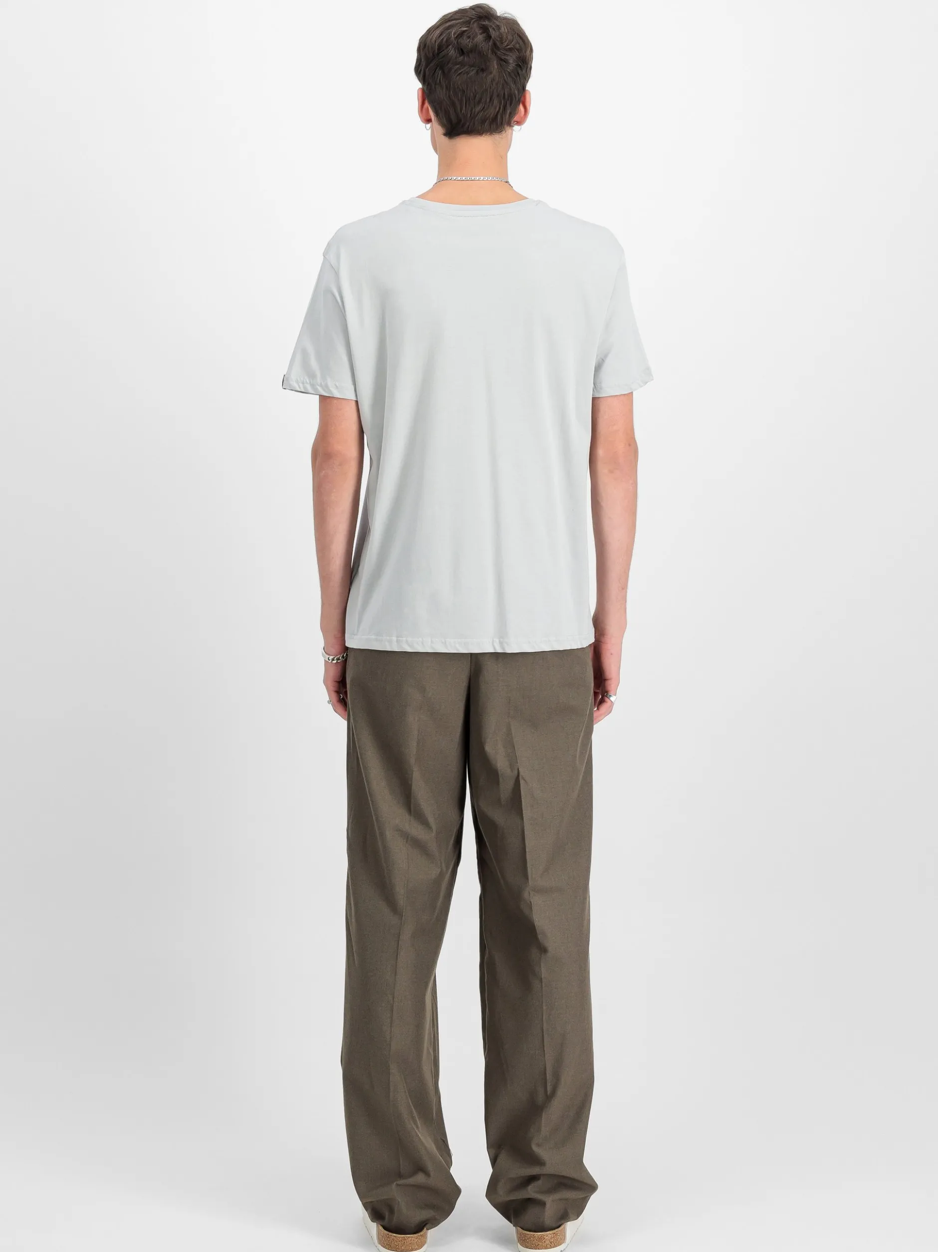 Alpha Industries Herren T-Shirt in hellgrau