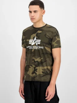Alpha Industries Herren T-Shirt in oliv