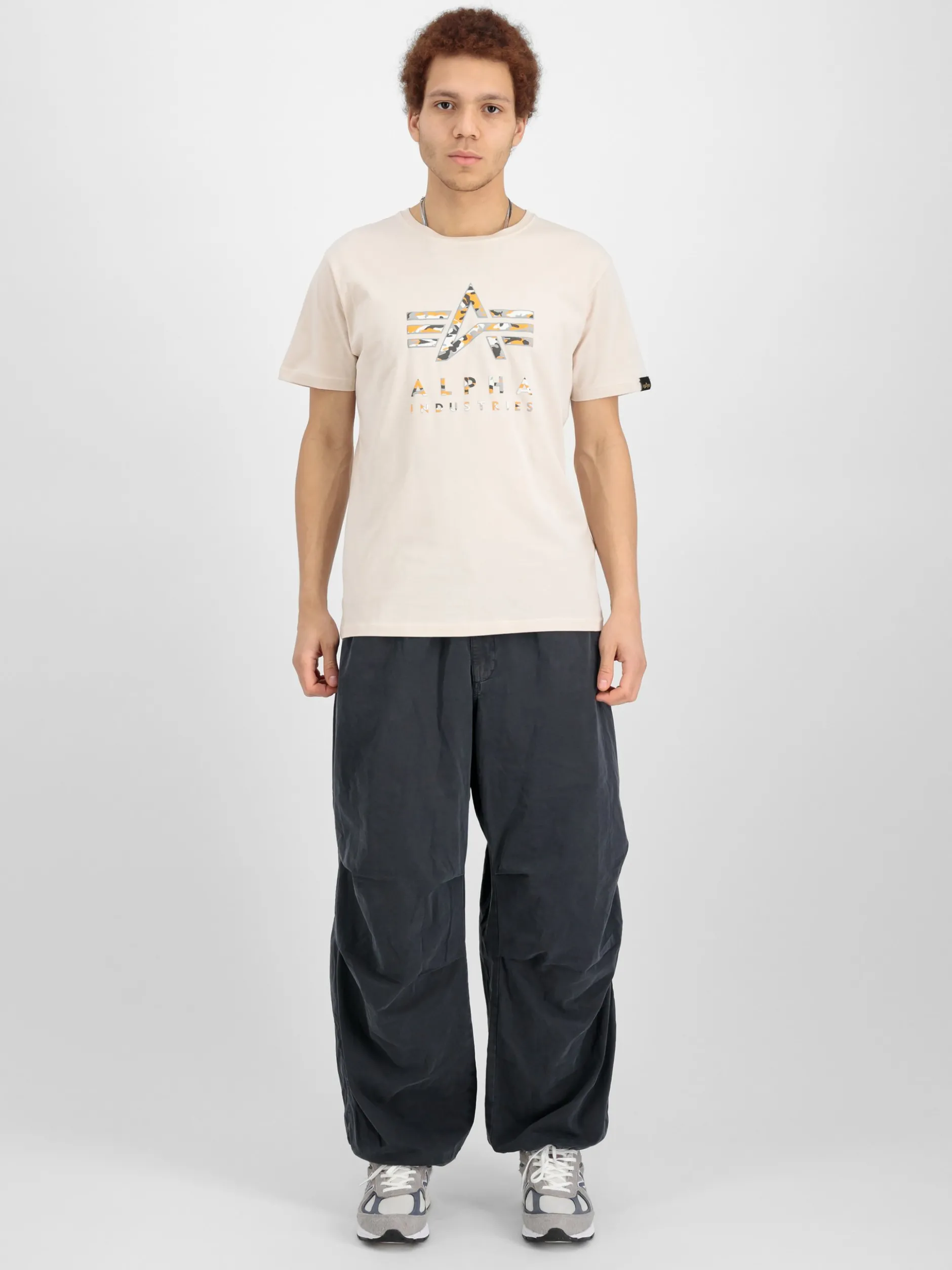 Alpha Industries Herren T-Shirt in sand