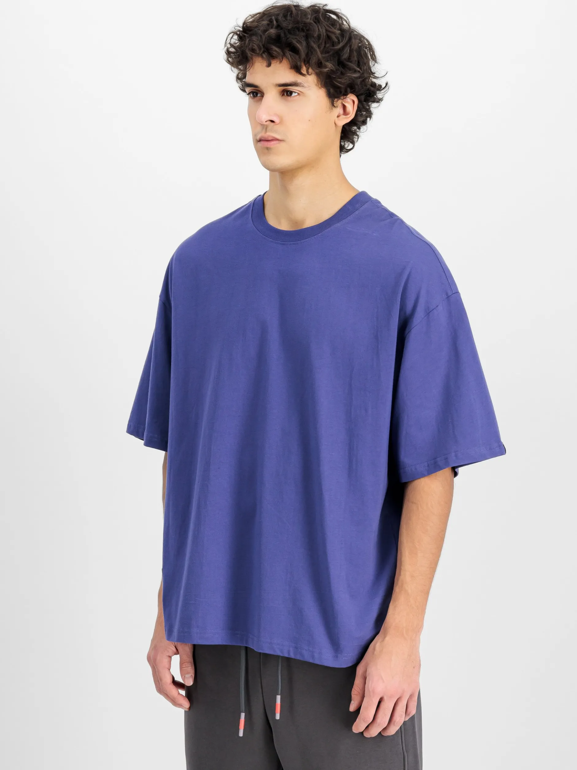 Alpha Industries Herren T-Shirt in purple