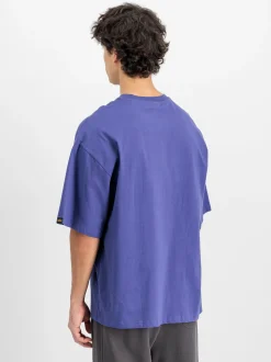 Alpha Industries Herren T-Shirt in purple