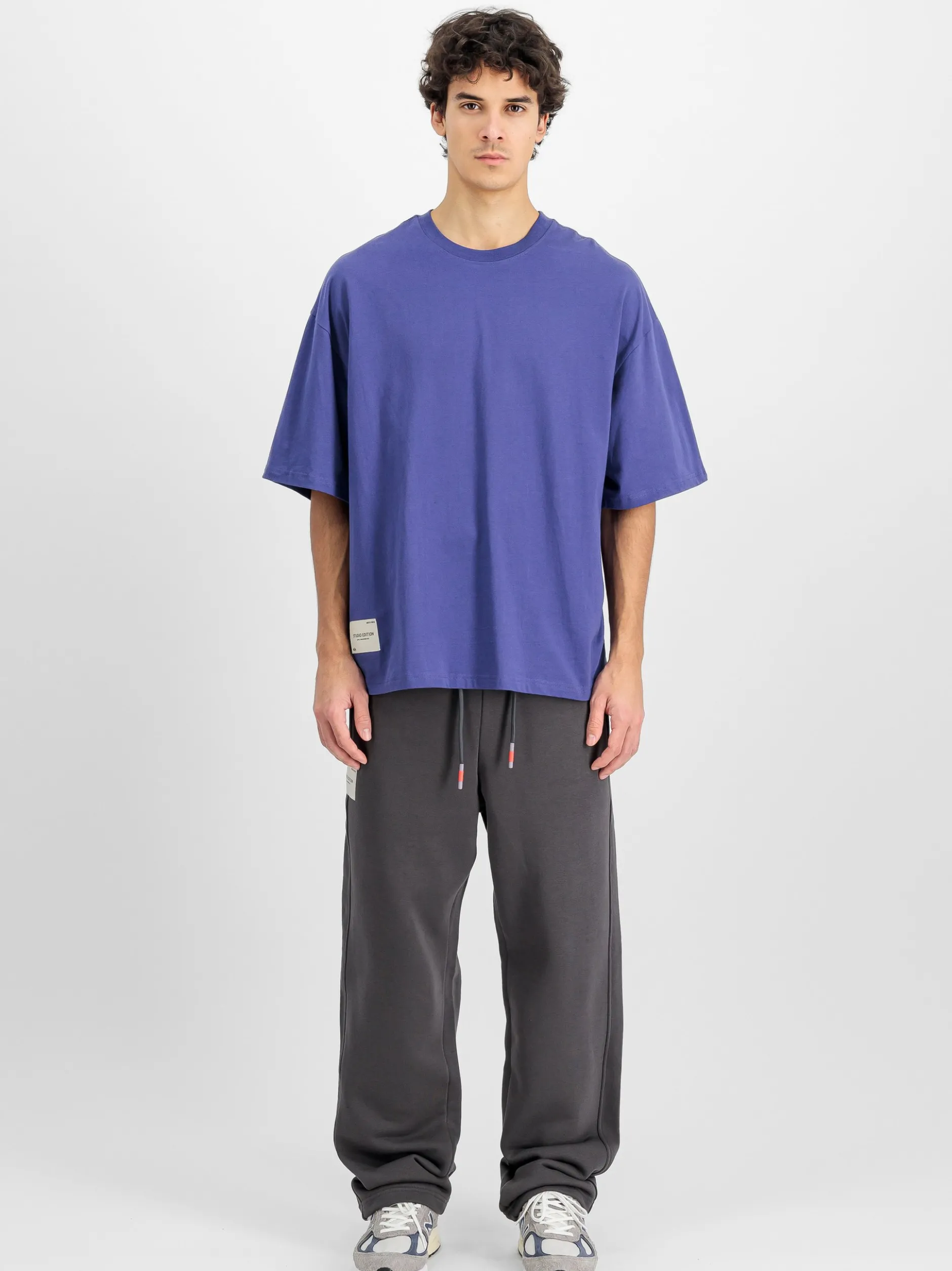 Alpha Industries Herren T-Shirt in purple