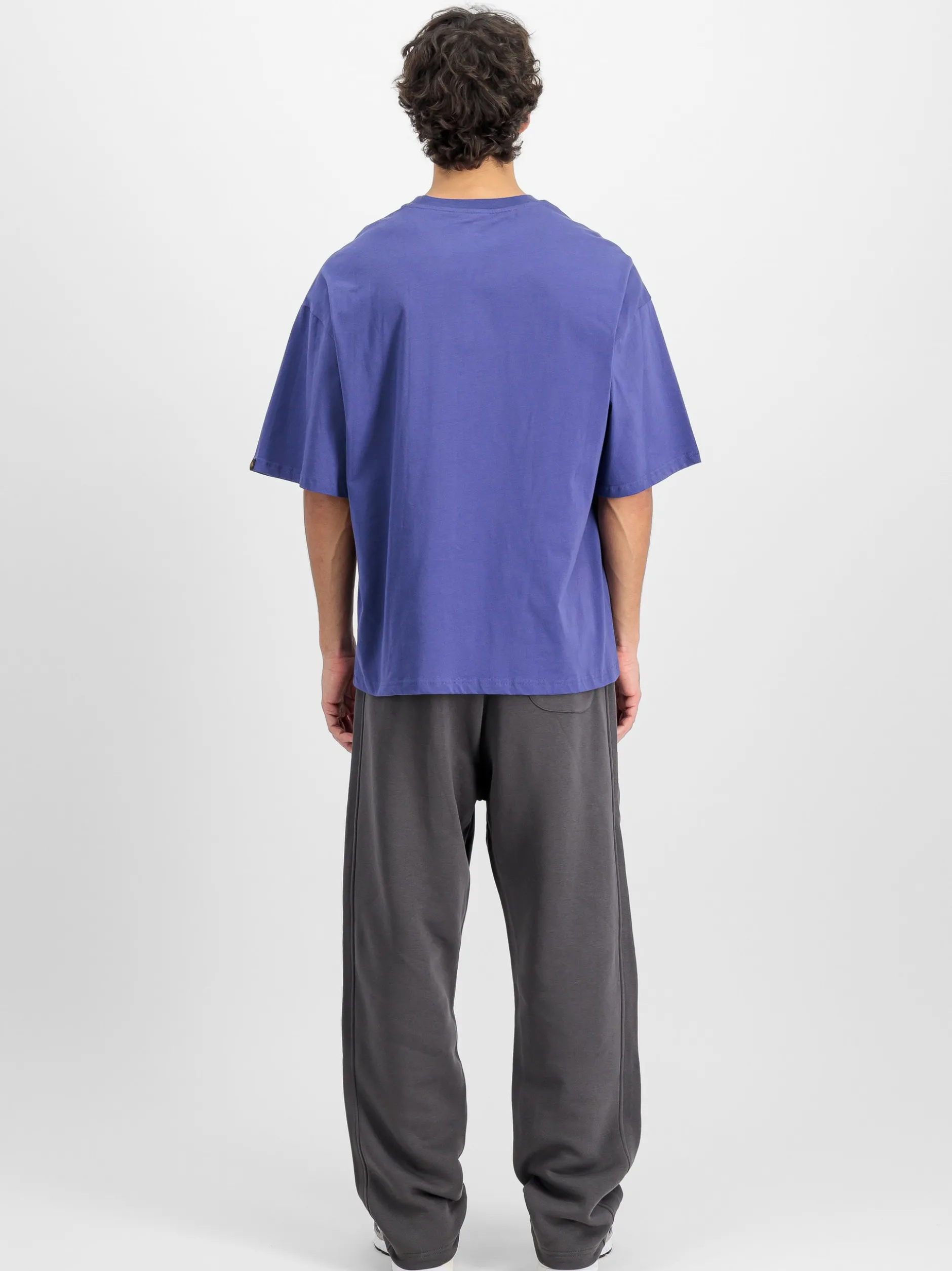 Alpha Industries Herren T-Shirt in purple