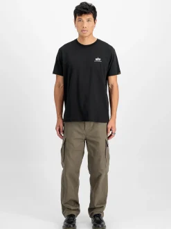 Alpha Industries Herren T-Shirt in schwarz