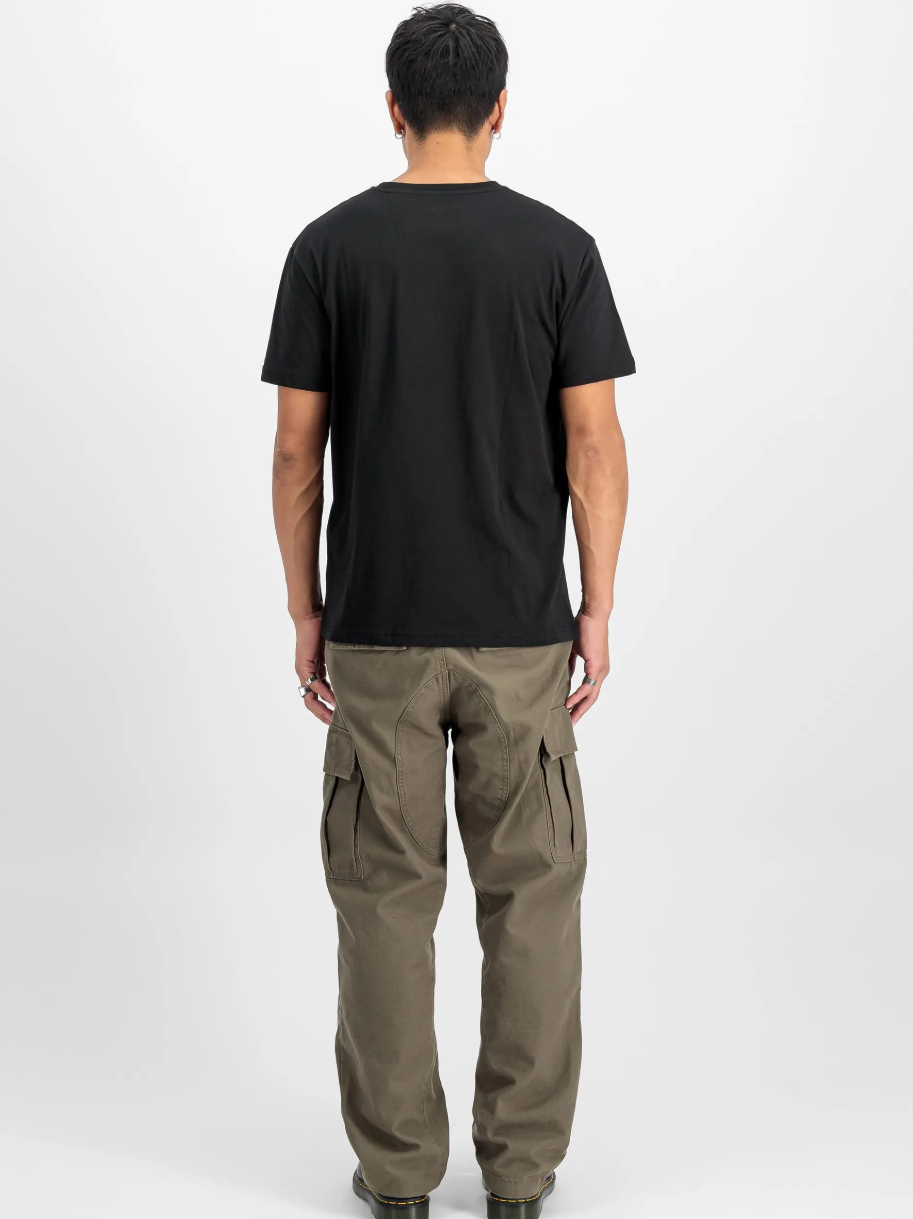 Alpha Industries Herren T-Shirt in schwarz