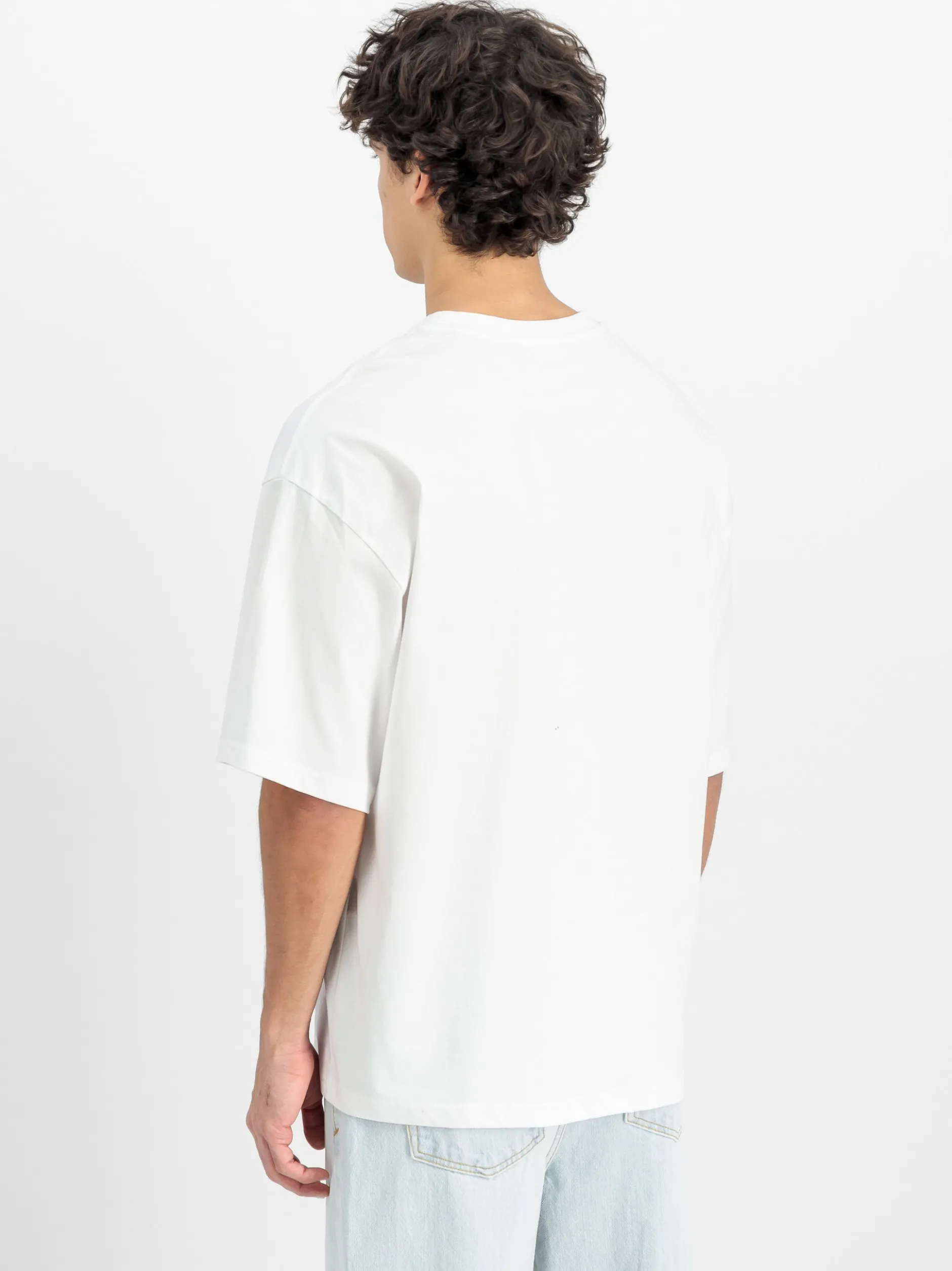 Alpha Industries Herren T-Shirt in weiß