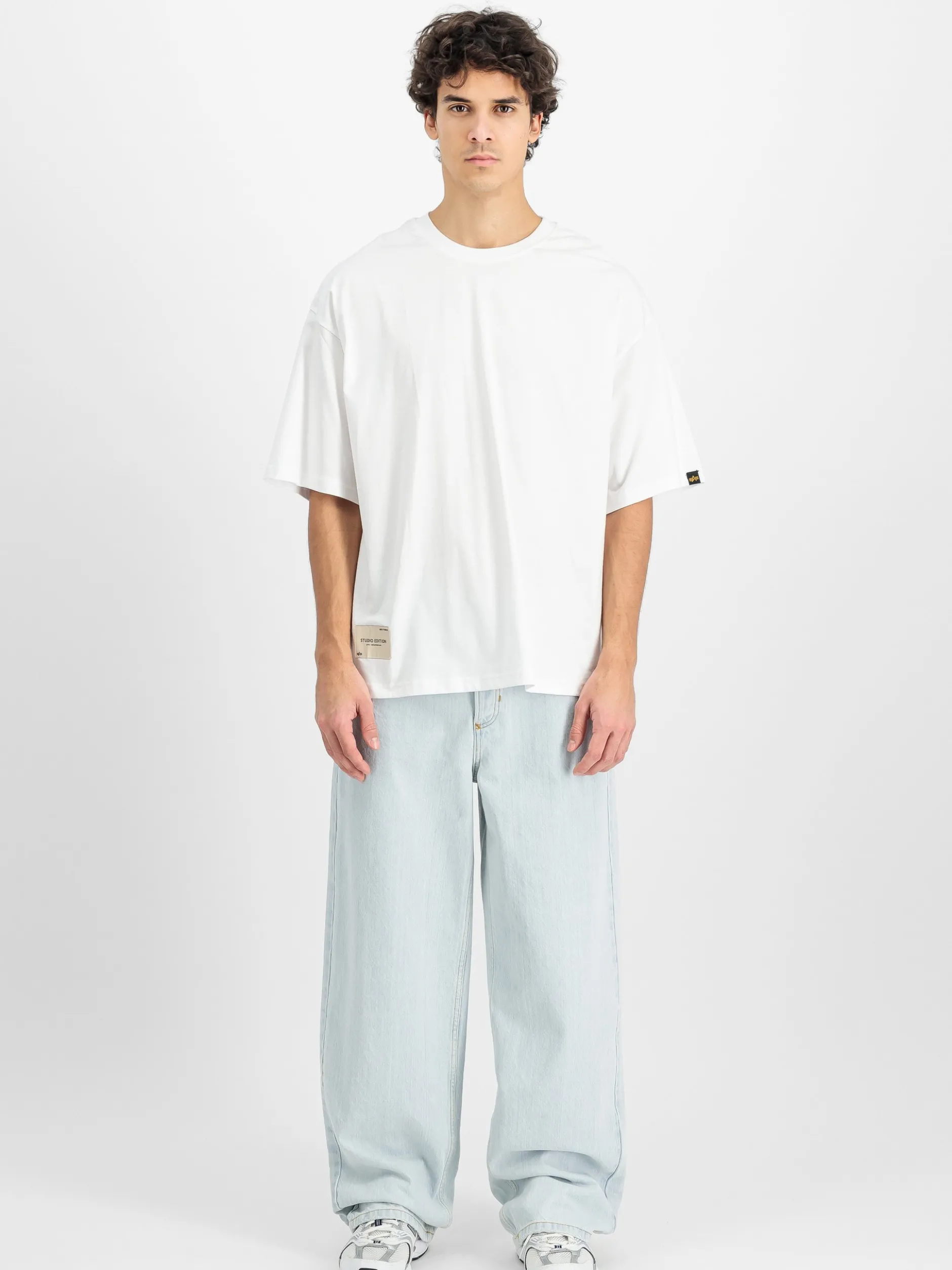 Alpha Industries Herren T-Shirt in weiß