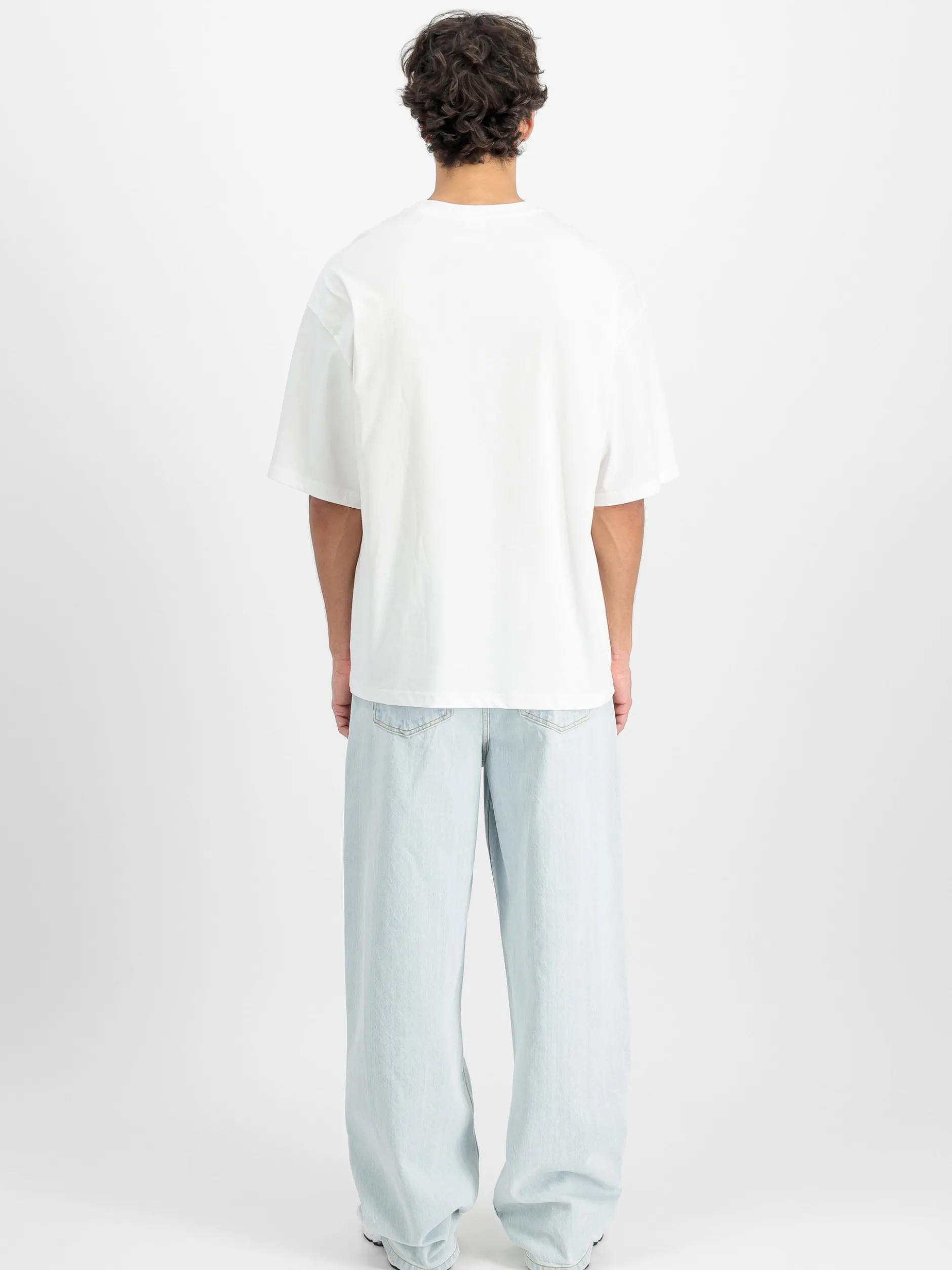 Alpha Industries Herren T-Shirt in weiß