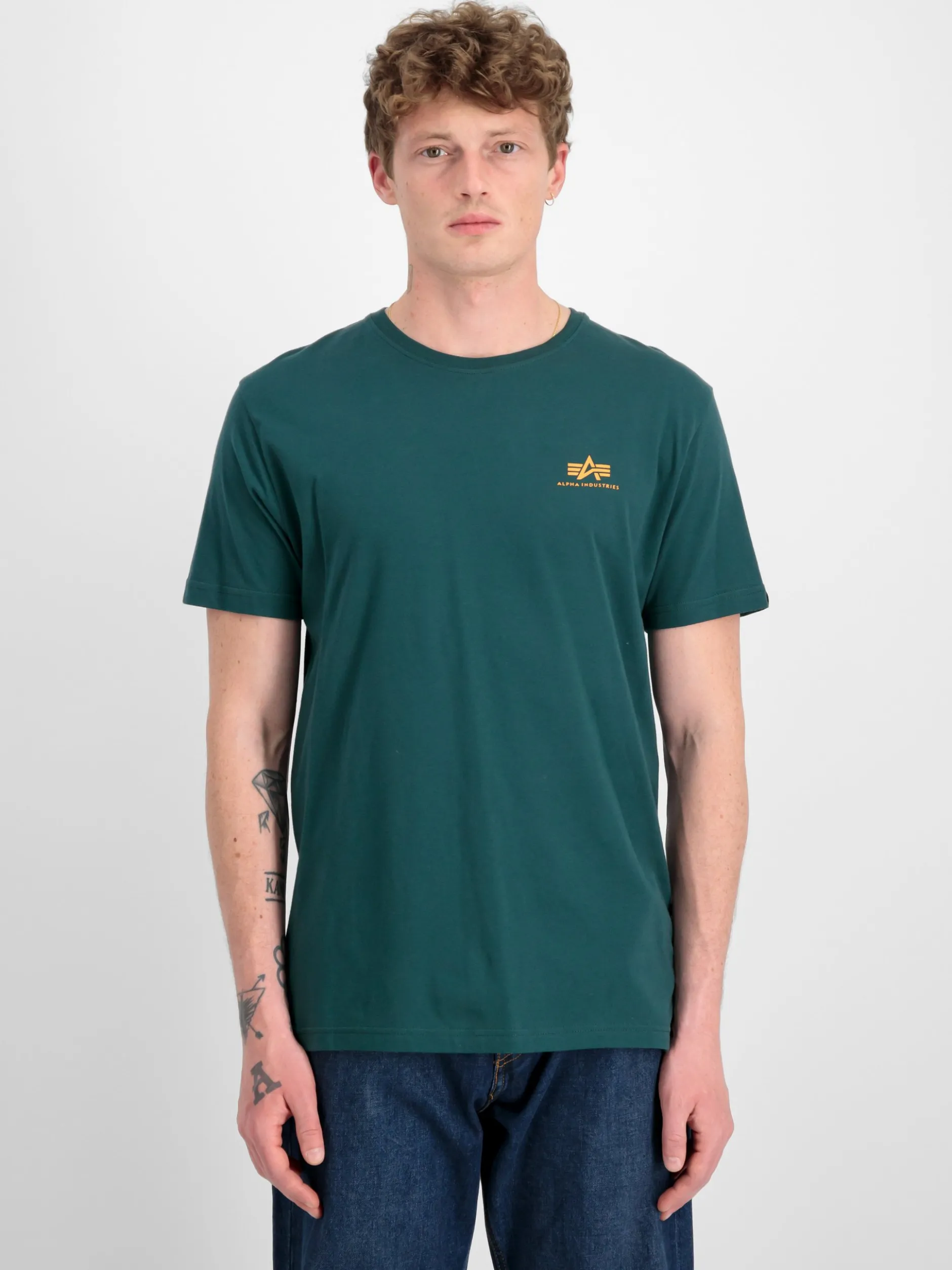 Alpha Industries Herren T-Shirt in grün