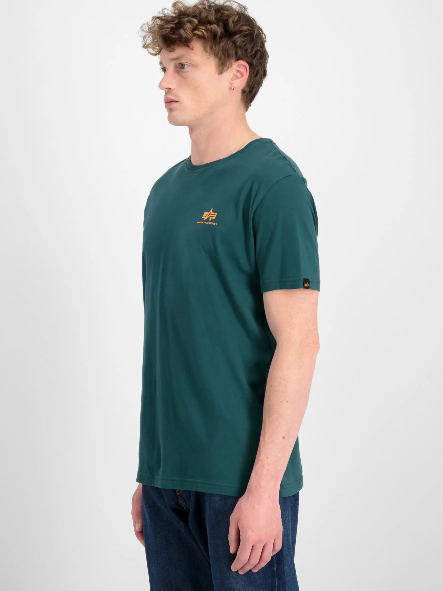 Alpha Industries Herren T-Shirt in grün