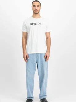Alpha Industries Herren T-Shirt in weiß