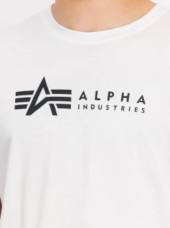 Alpha Industries Herren T-Shirt in weiß