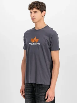Alpha Industries Herren T-Shirt in grau