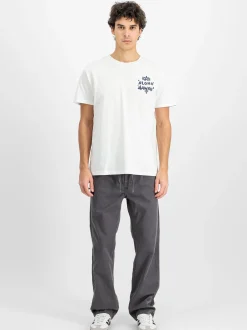 Alpha Industries Herren T-Shirt in weiß