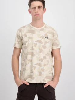 Alpha Industries Herren T-Shirt in beige