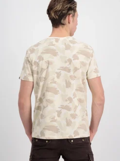 Alpha Industries Herren T-Shirt in beige