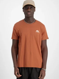 Alpha Industries Herren T-Shirt in braun