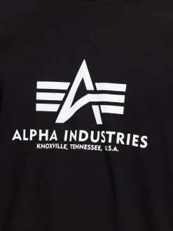 Alpha Industries Herren T-Shirts im 2er-Pack in schwarz