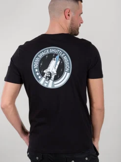 Alpha Industries Herren T-Shirt in schwarz