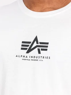 Alpha Industries Herren T-Shirt in weiß