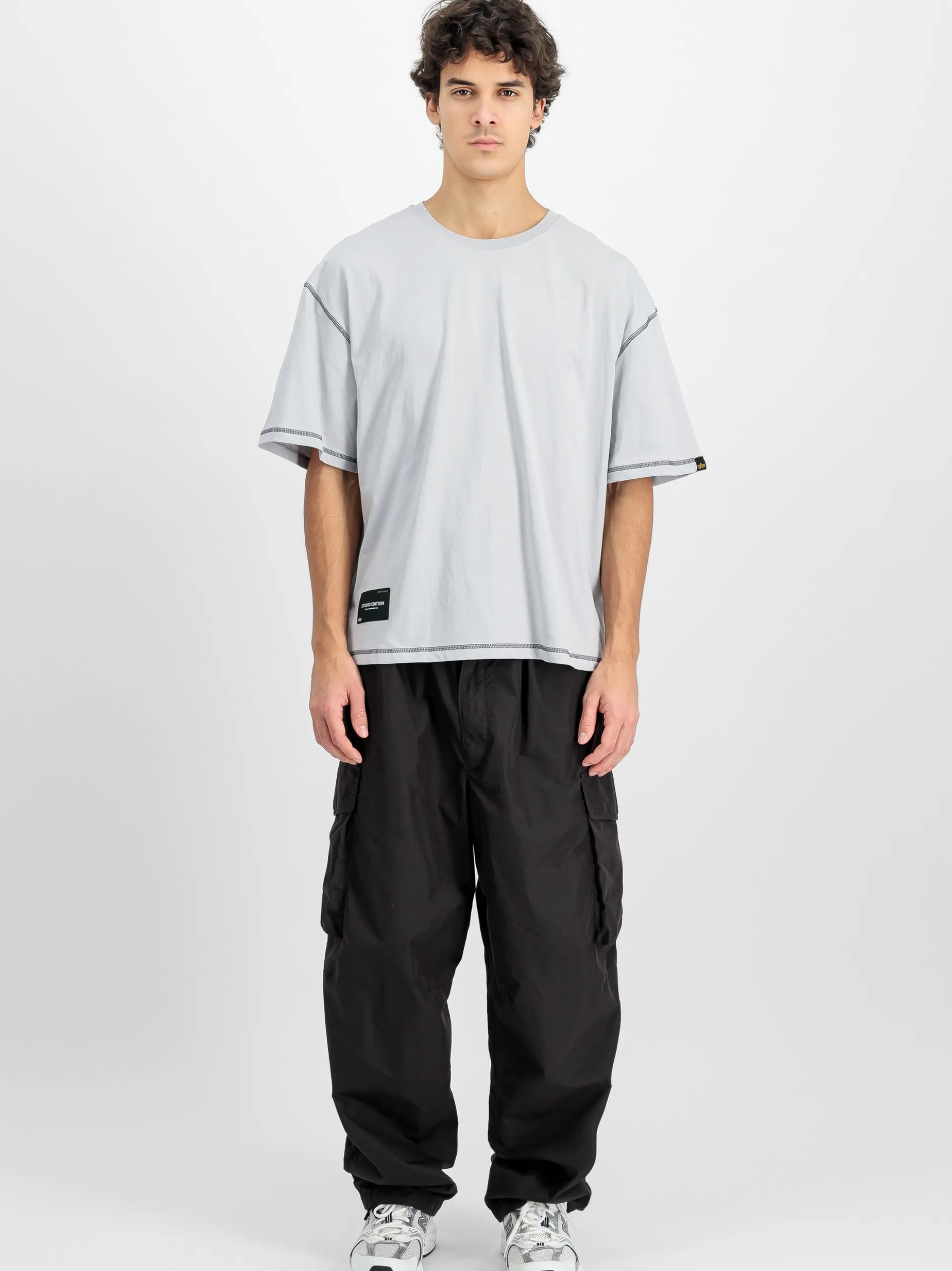 Alpha Industries Herren T-Shirt in blau