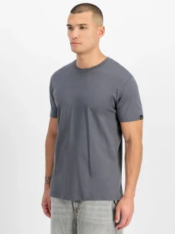 Alpha Industries Herren T-Shirt in grau
