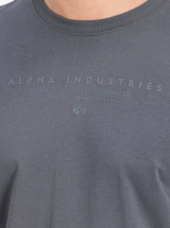 Alpha Industries Herren T-Shirt in grau