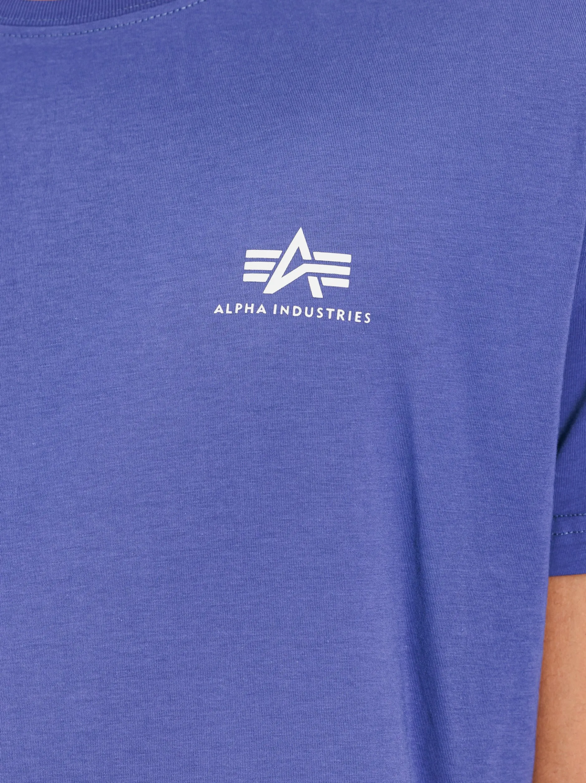Alpha Industries Herren T-Shirt in purple