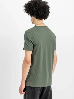 Alpha Industries Herren T-Shirt in oliv