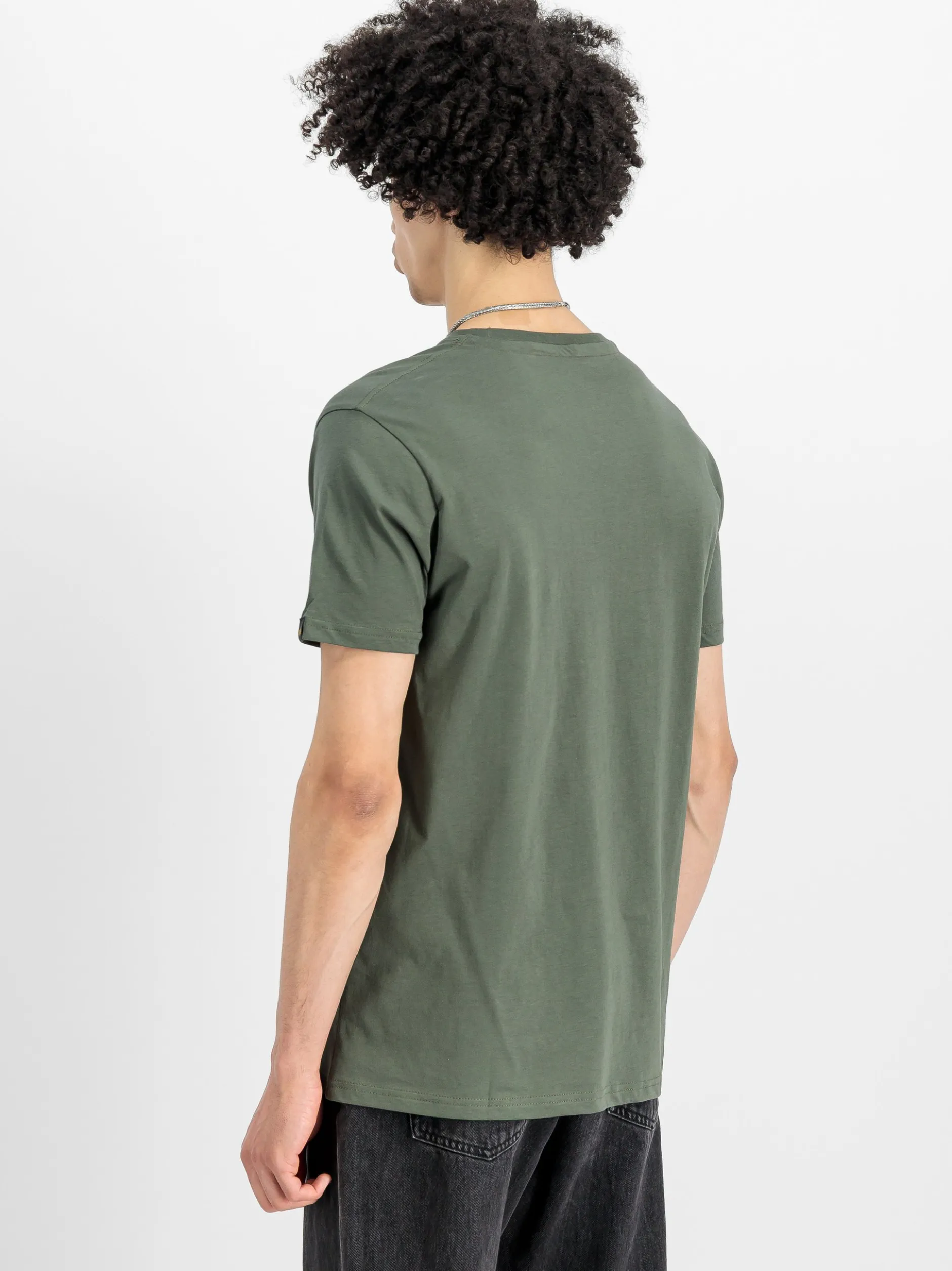 Alpha Industries Herren T-Shirt in oliv
