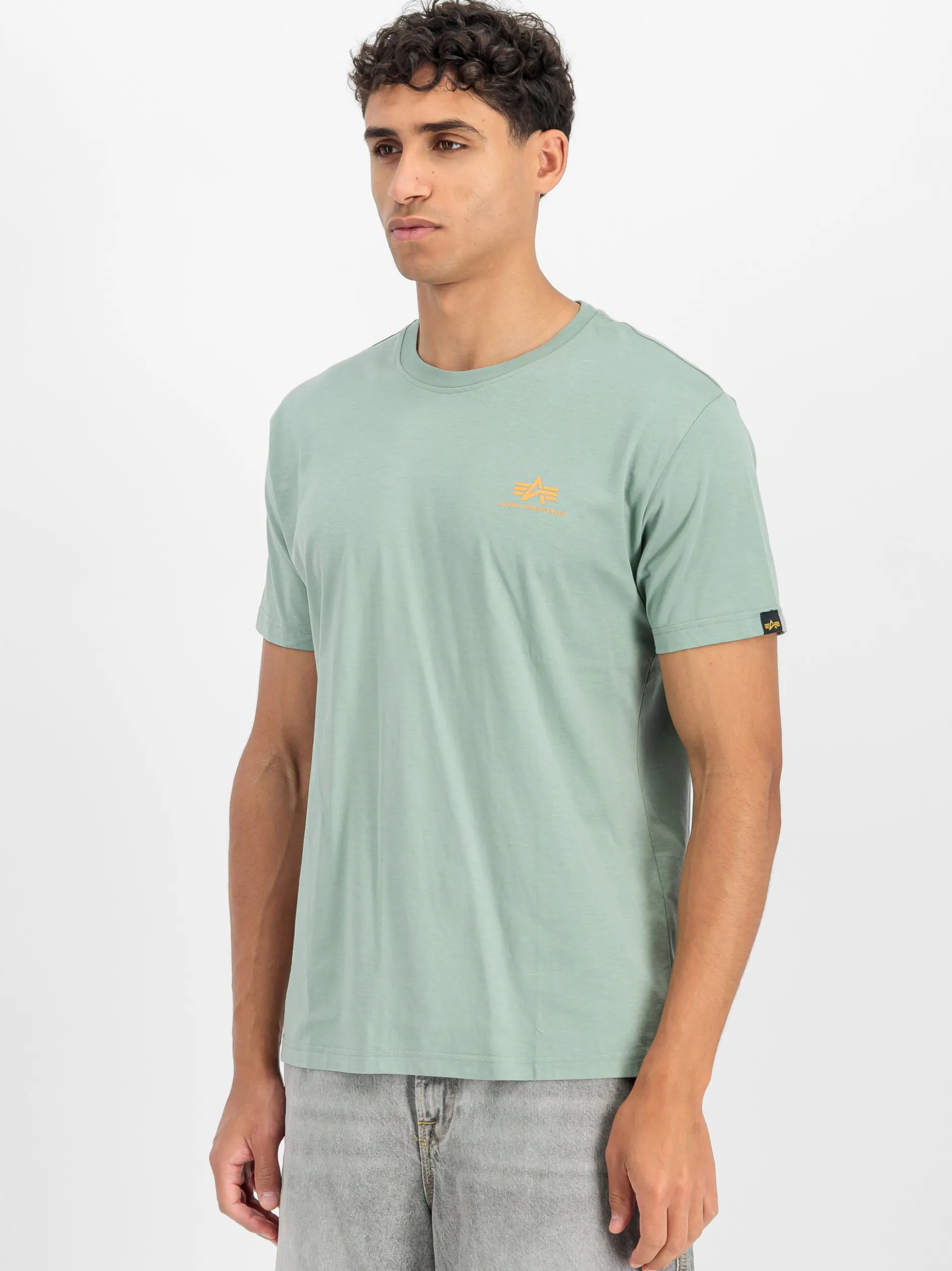 Alpha Industries Herren T-Shirt in grün