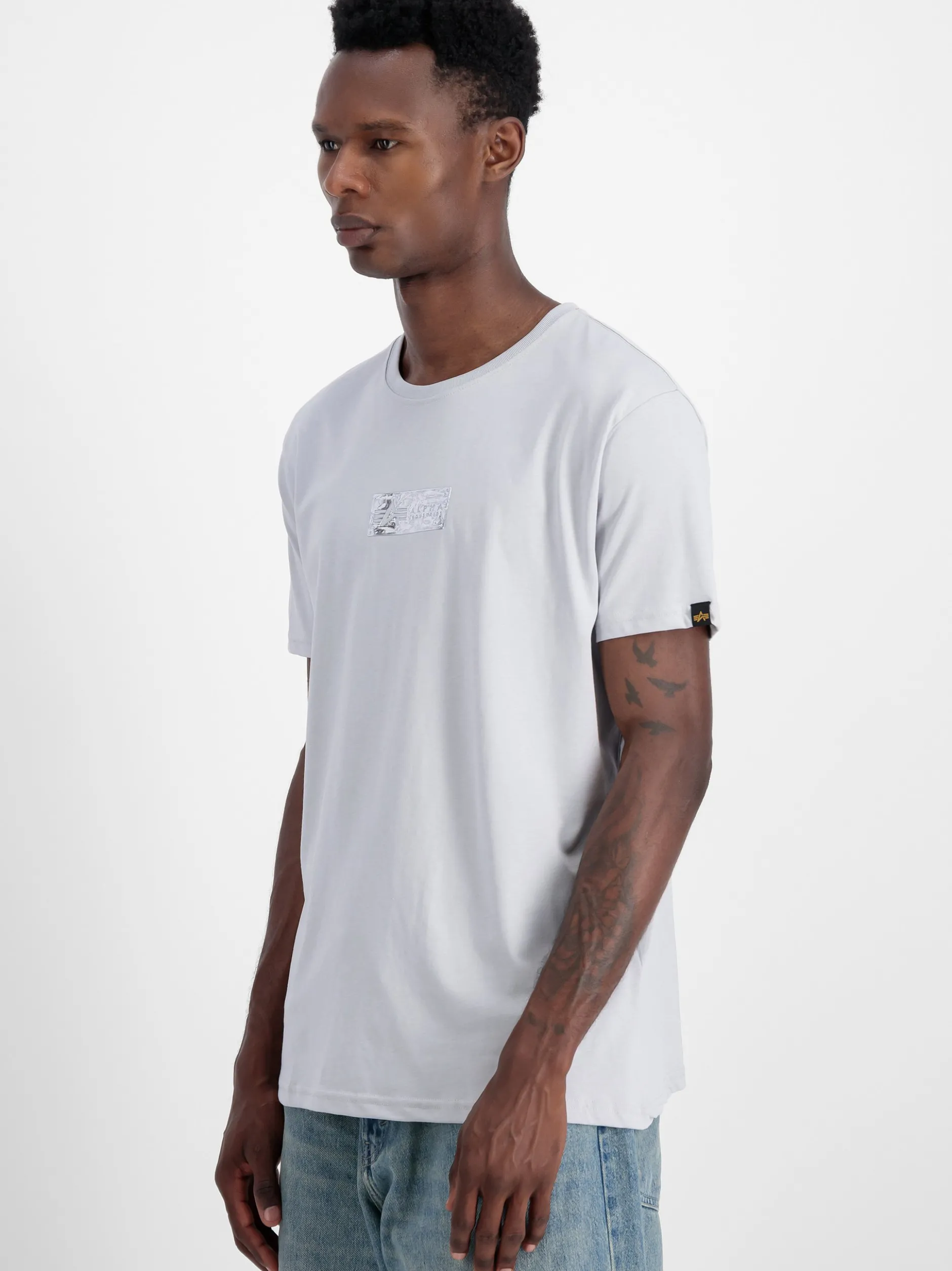 Alpha Industries Herren T-Shirt in blau