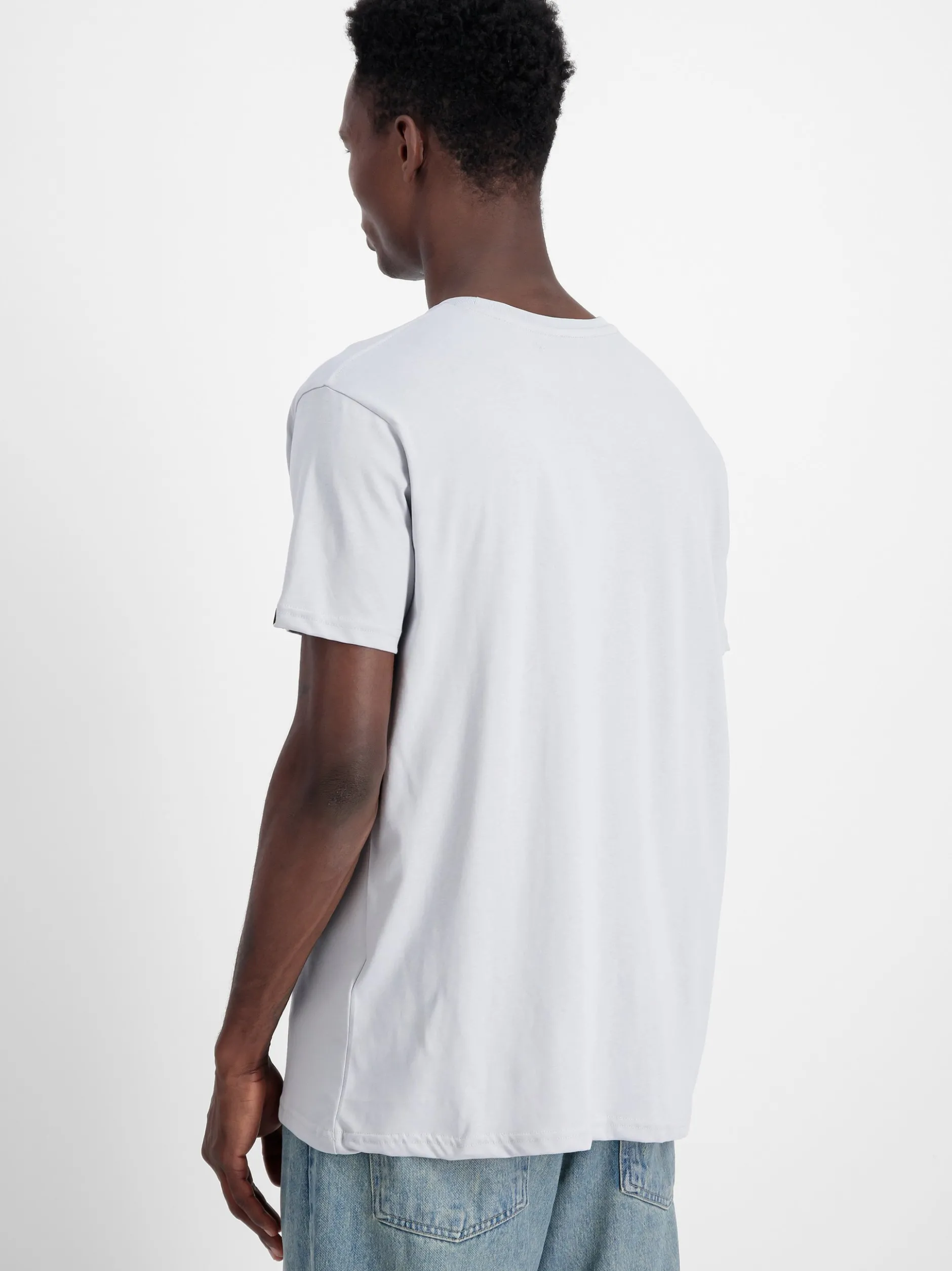 Alpha Industries Herren T-Shirt in blau