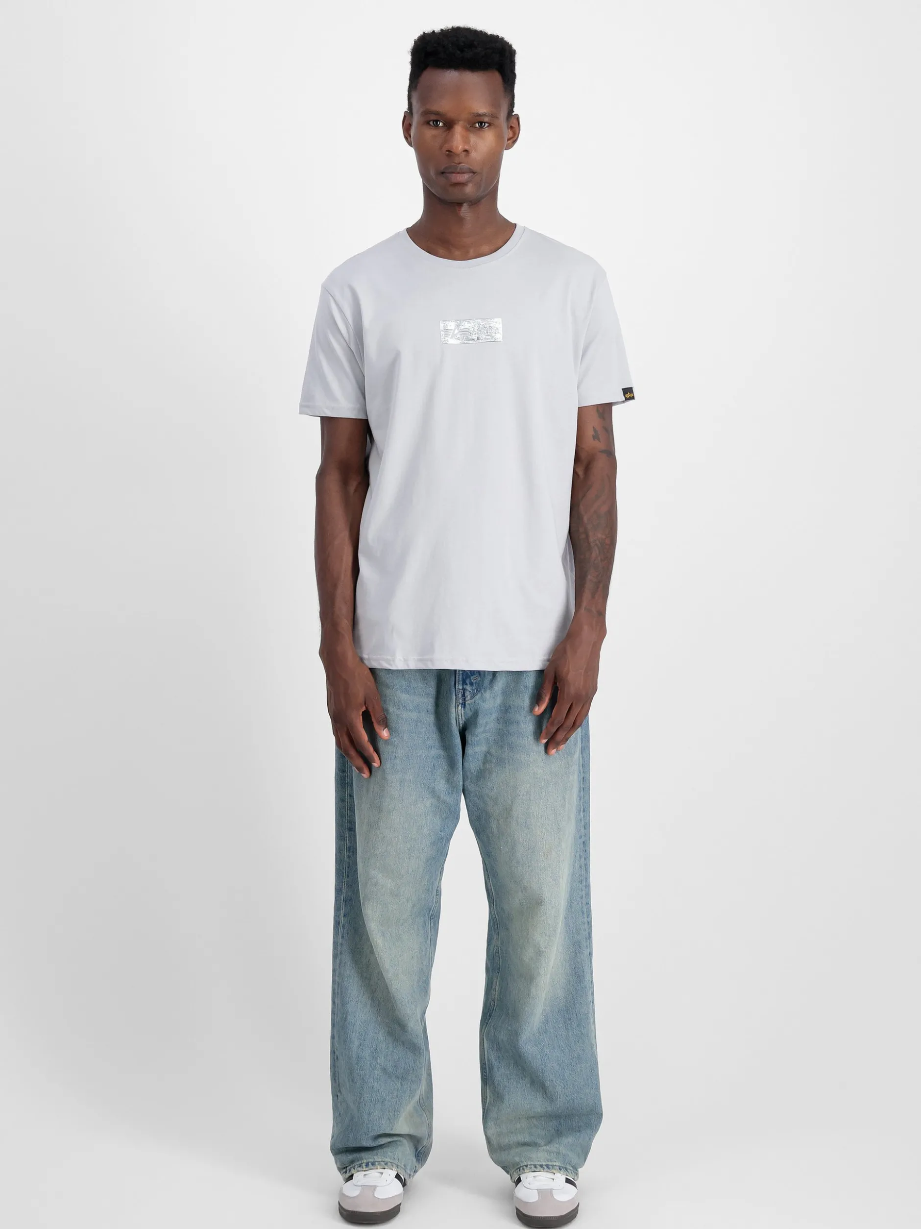 Alpha Industries Herren T-Shirt in blau