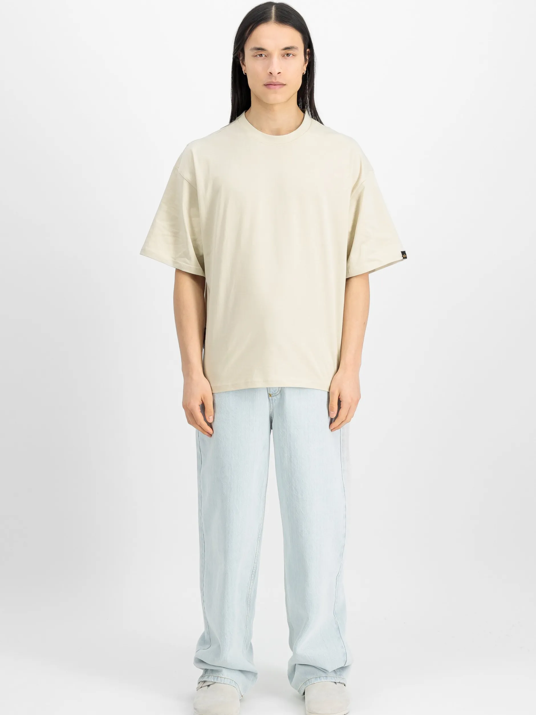 Alpha Industries Herren T-Shirt in weiß