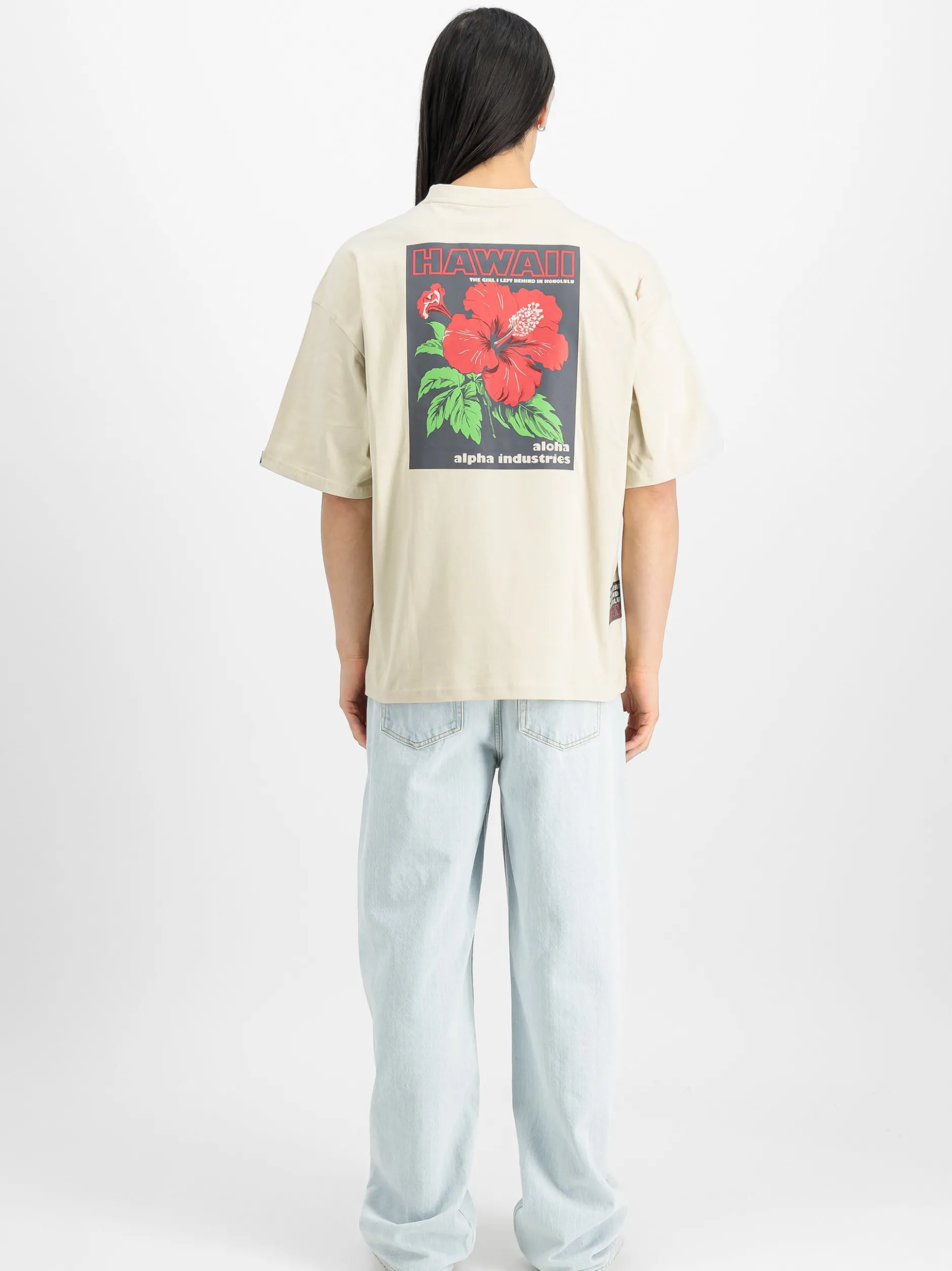 Alpha Industries Herren T-Shirt in weiß