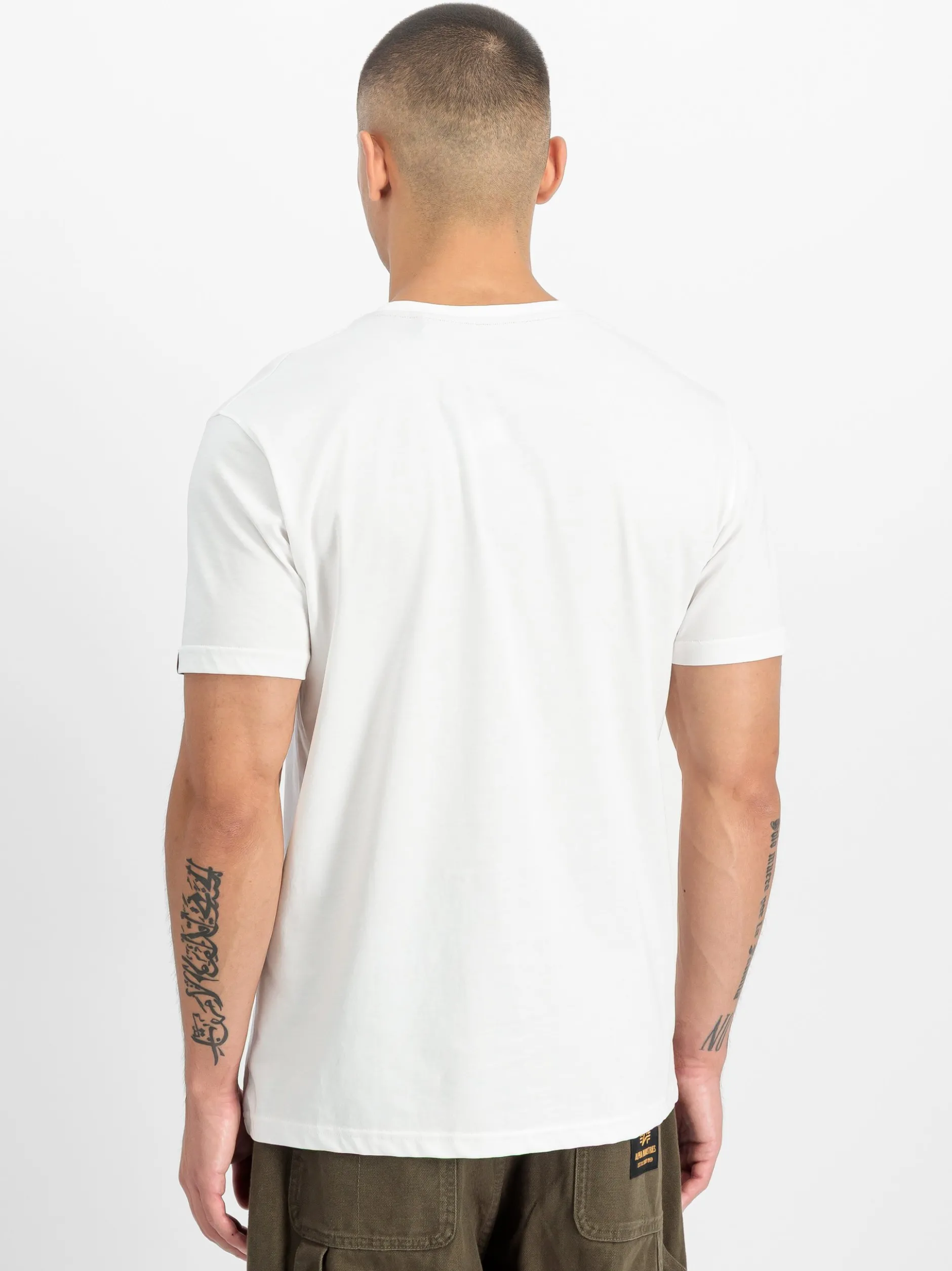Alpha Industries Herren T-Shirt in weiß