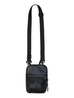 Alpha Industries Herren Umhängetasche in schwarz